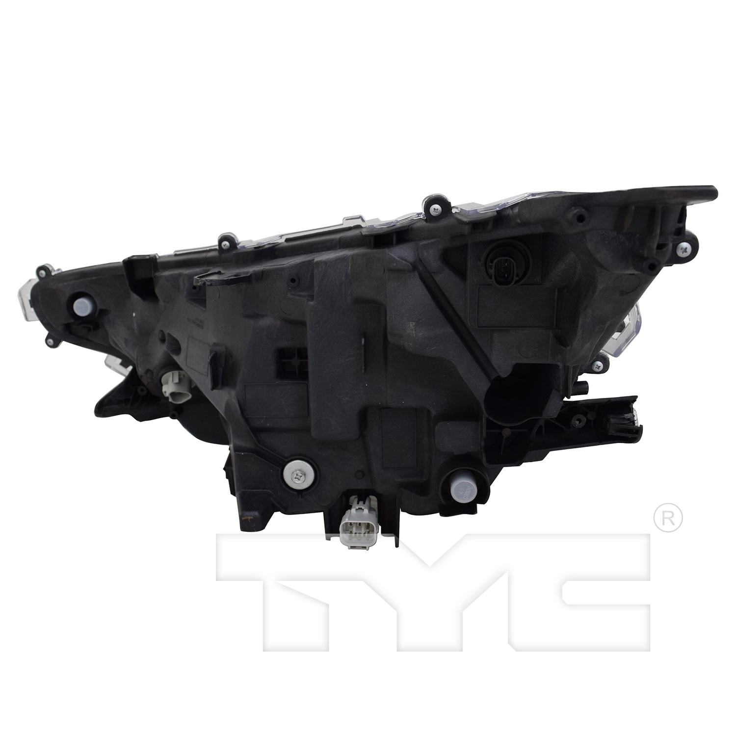 TYC 2016955909 Headlight Assembly product image 2 of 6
