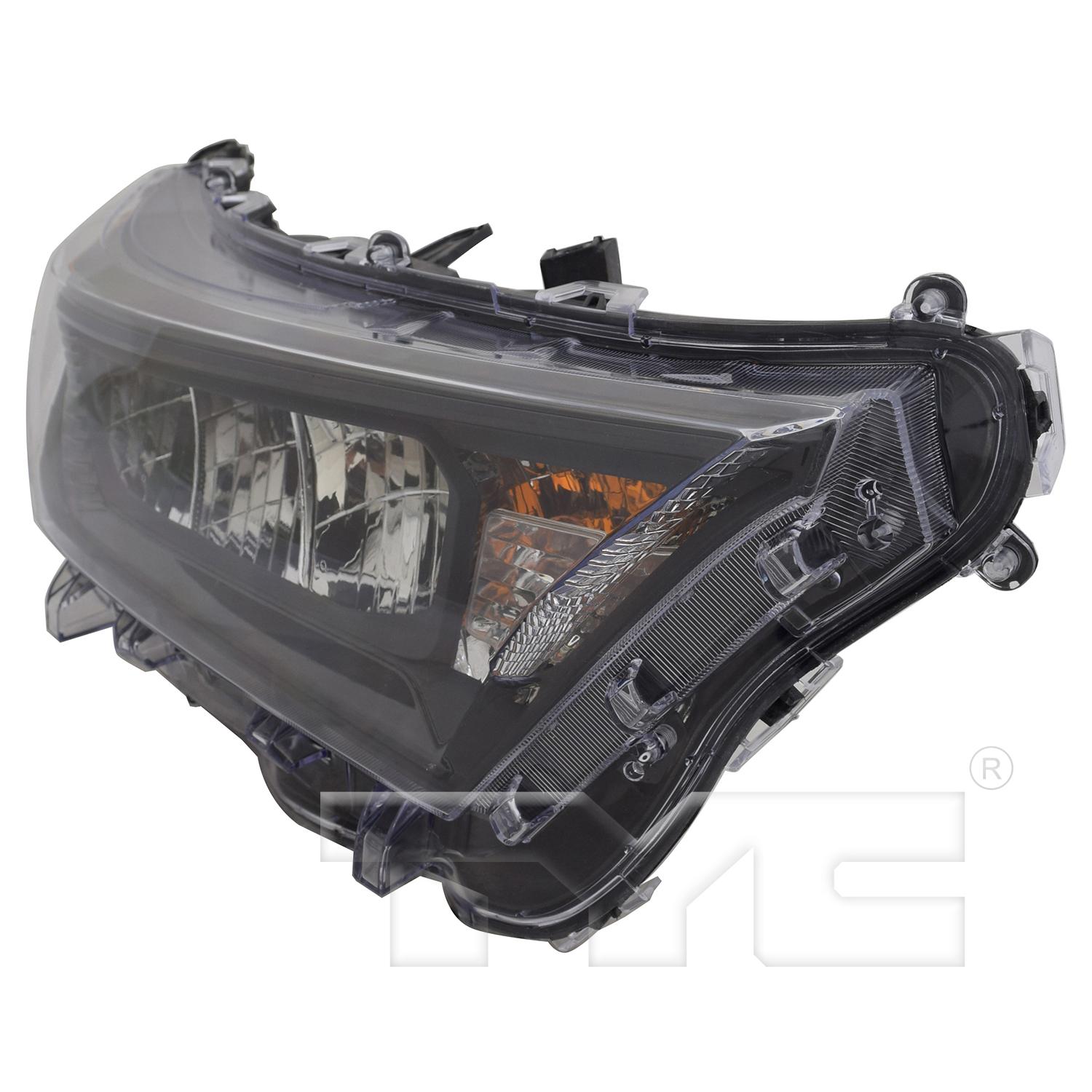 TYC 2016955909 Headlight Assembly product image 4 of 6