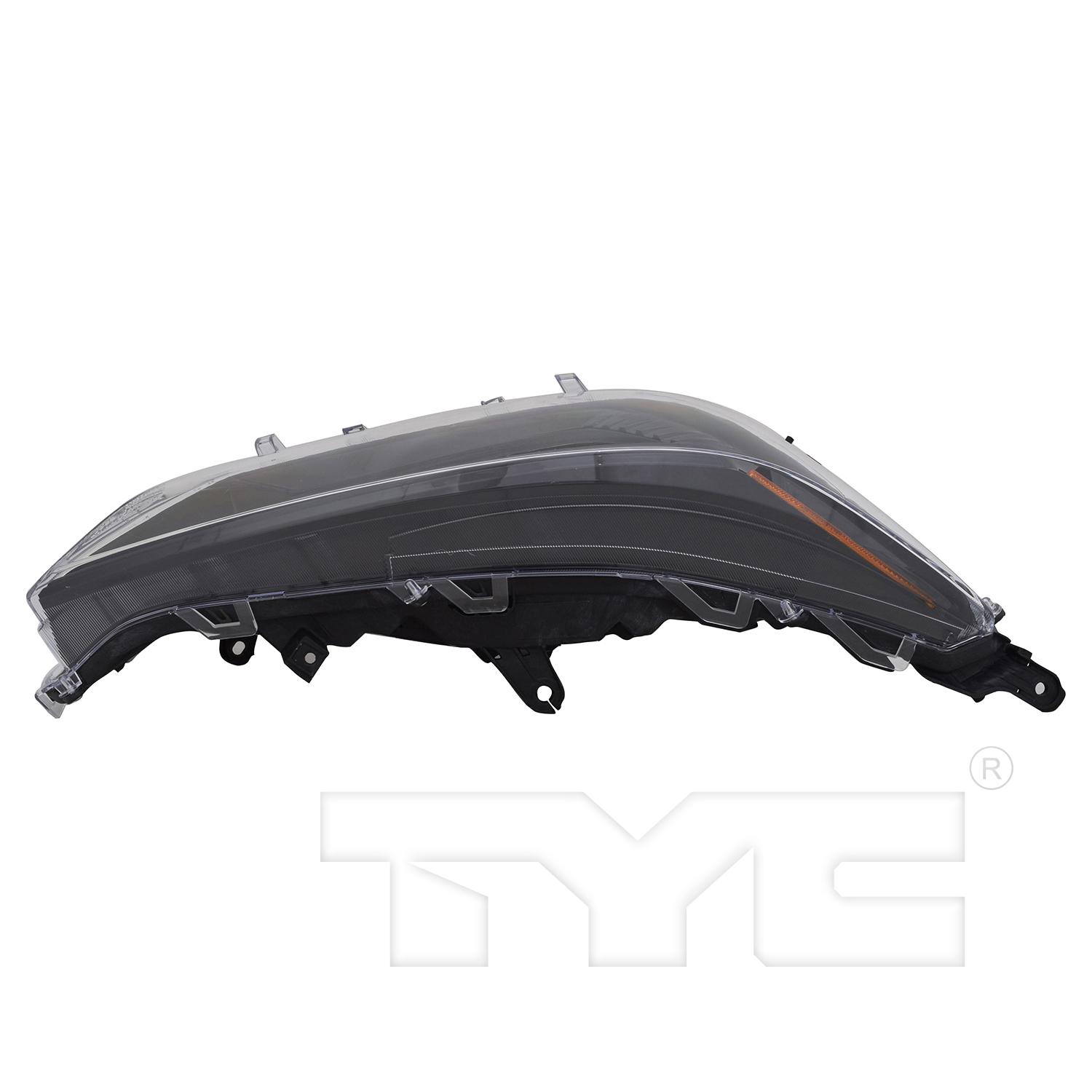 TYC 2016955909 Headlight Assembly product image 5 of 6