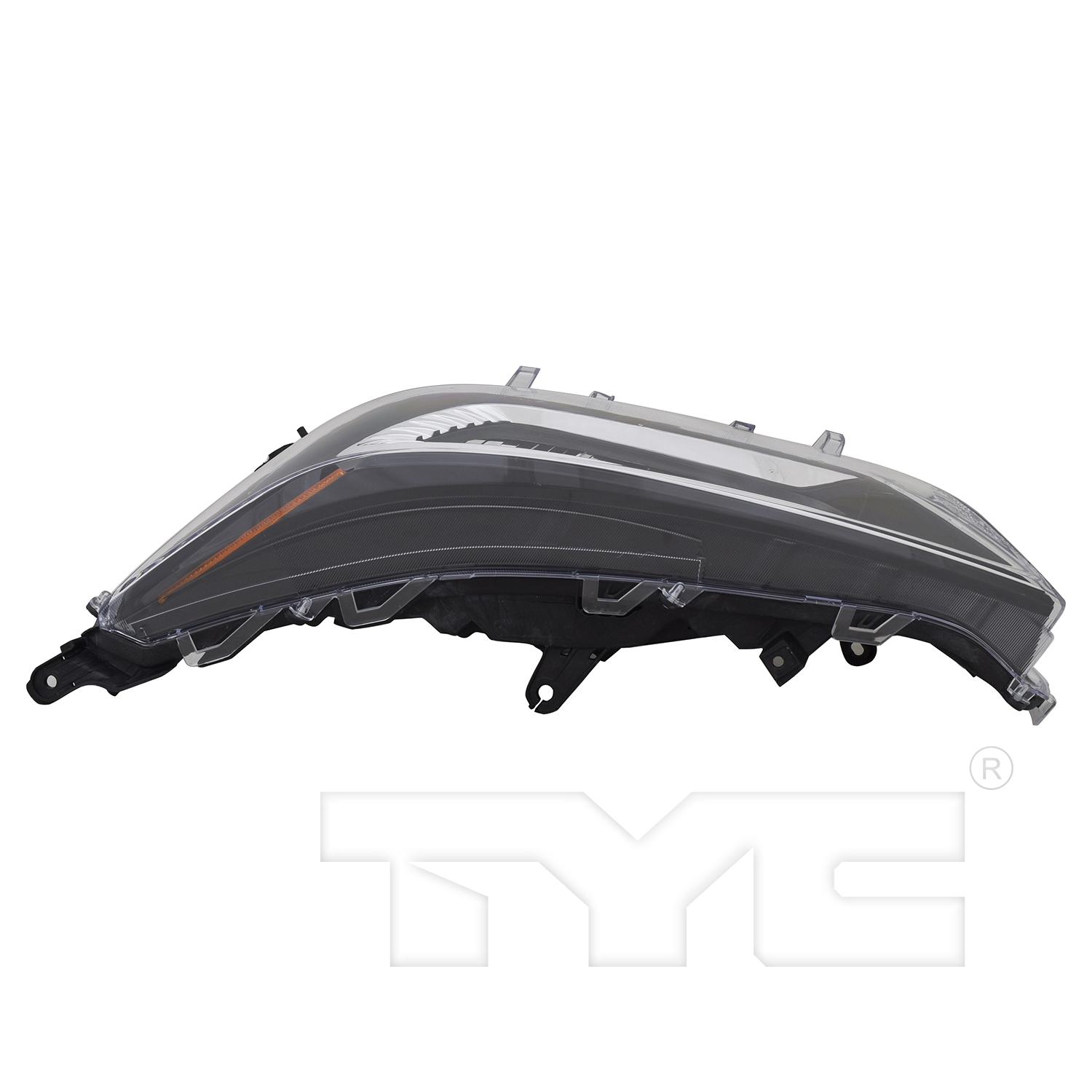 TYC 201695600 Headlight Assembly product image 5 of 6