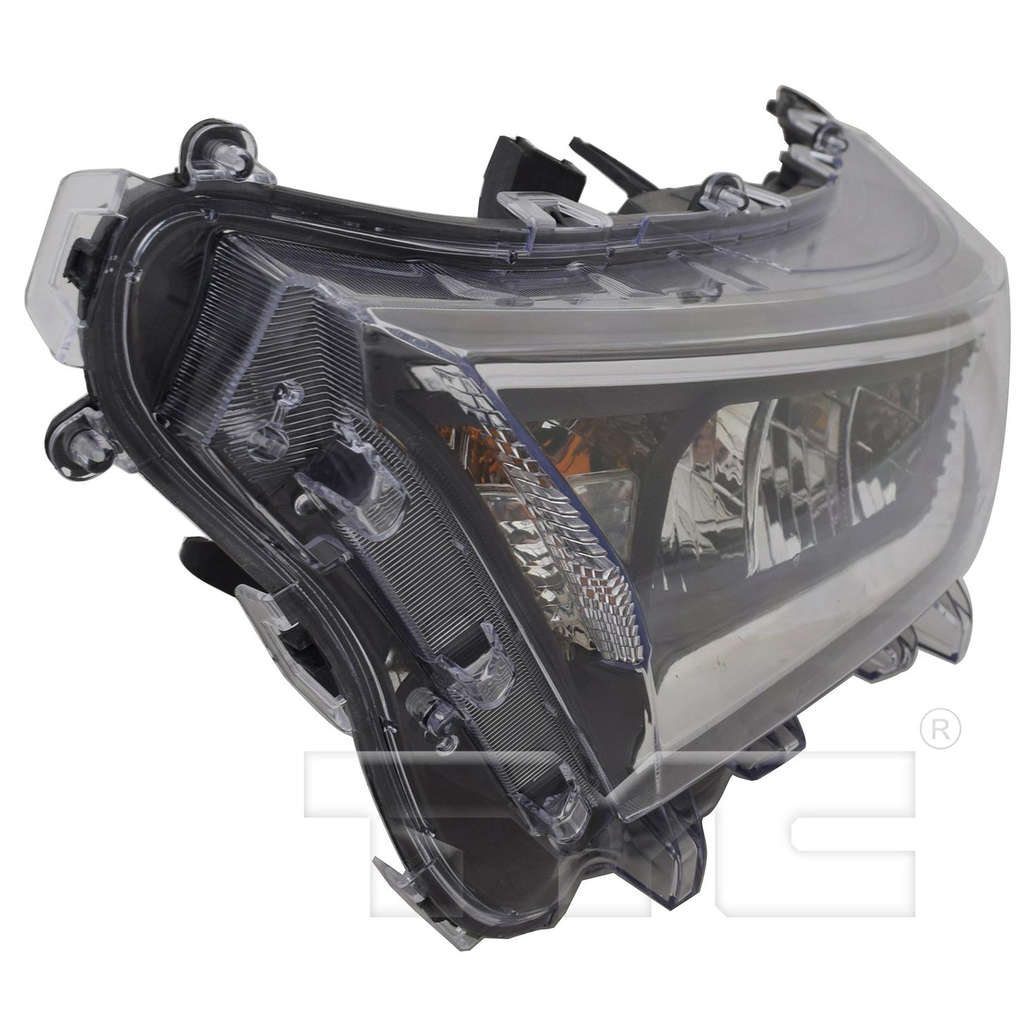 TYC 2016956009 Headlight Assembly product image 4 of 6