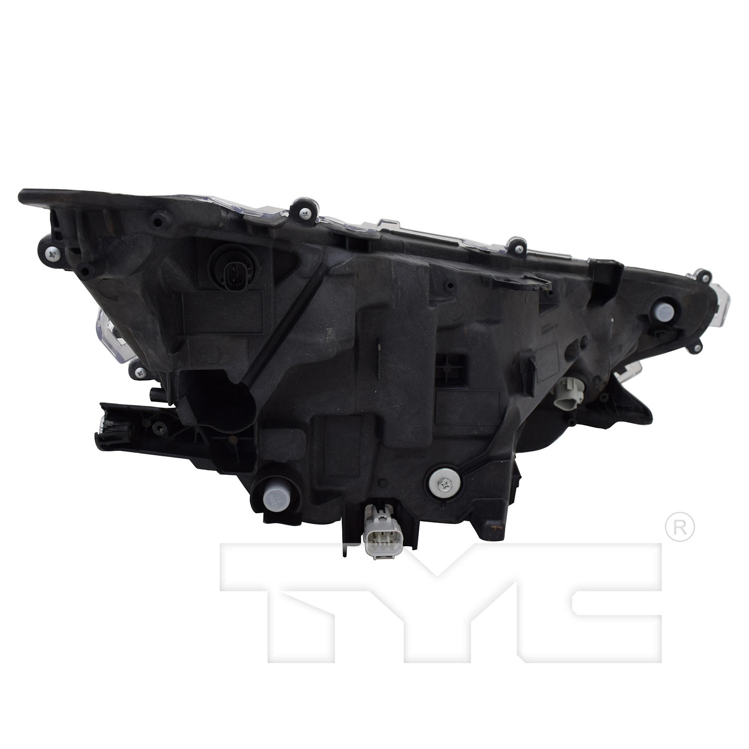 TYC 2016956909 Headlight Assembly product image 2 of 6