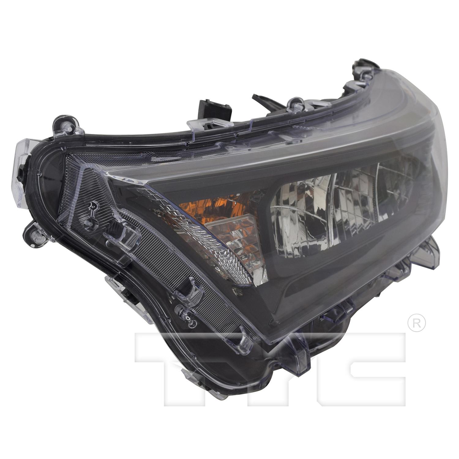 TYC 2016956909 Headlight Assembly product image 4 of 6