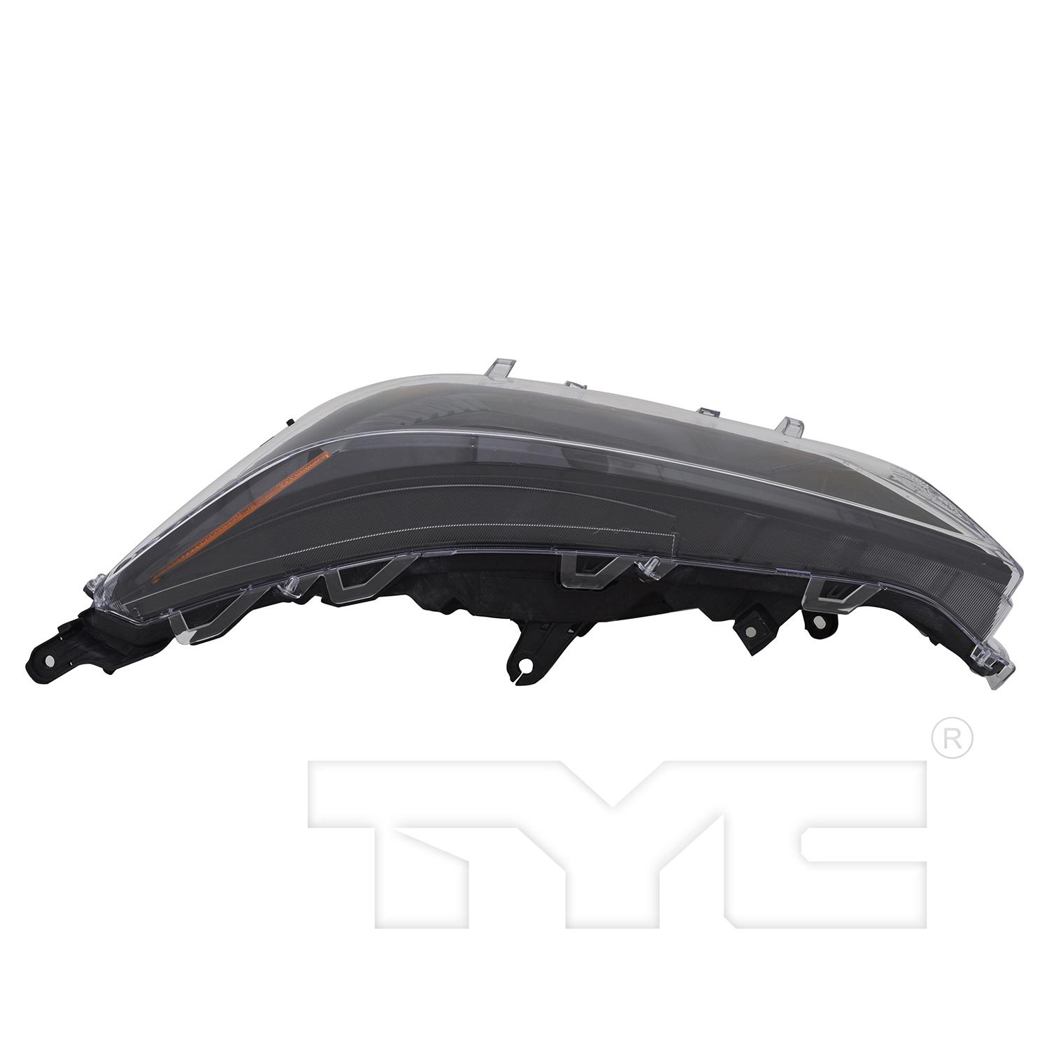 TYC 2016956909 Headlight Assembly product image 5 of 6