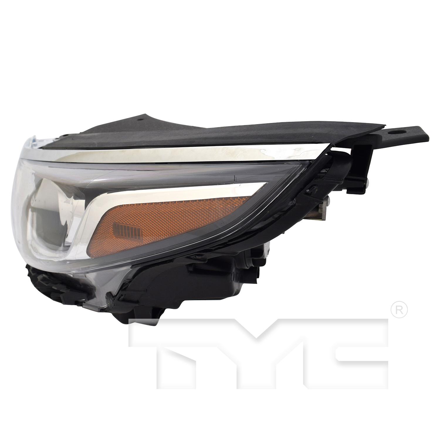 TYC 201697800 Headlight Assembly product image 3 of 6