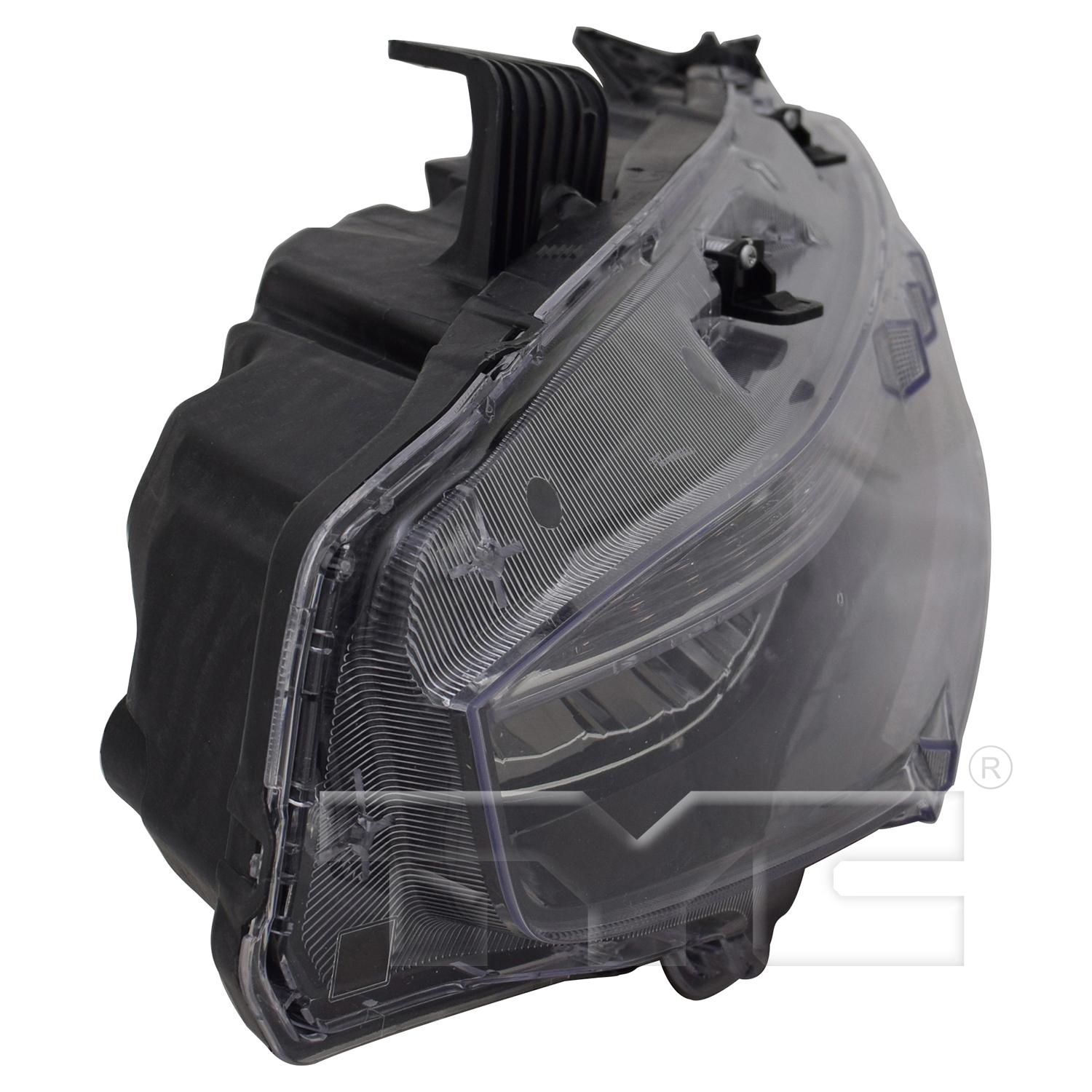 TYC 2016984009 Headlight Assembly product image 4 of 6