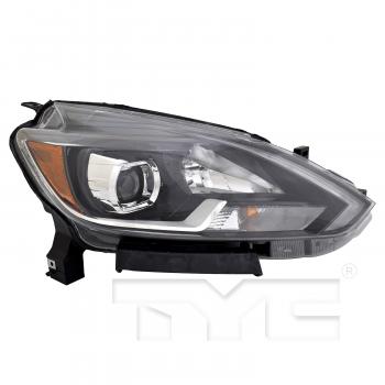 2019 Nissan Sentra Headlight Assembly Right TYC 201700900 image 1 of 4