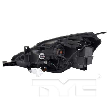 2019 Nissan Sentra Headlight Assembly Right TYC 2017009009 image 2 of 4