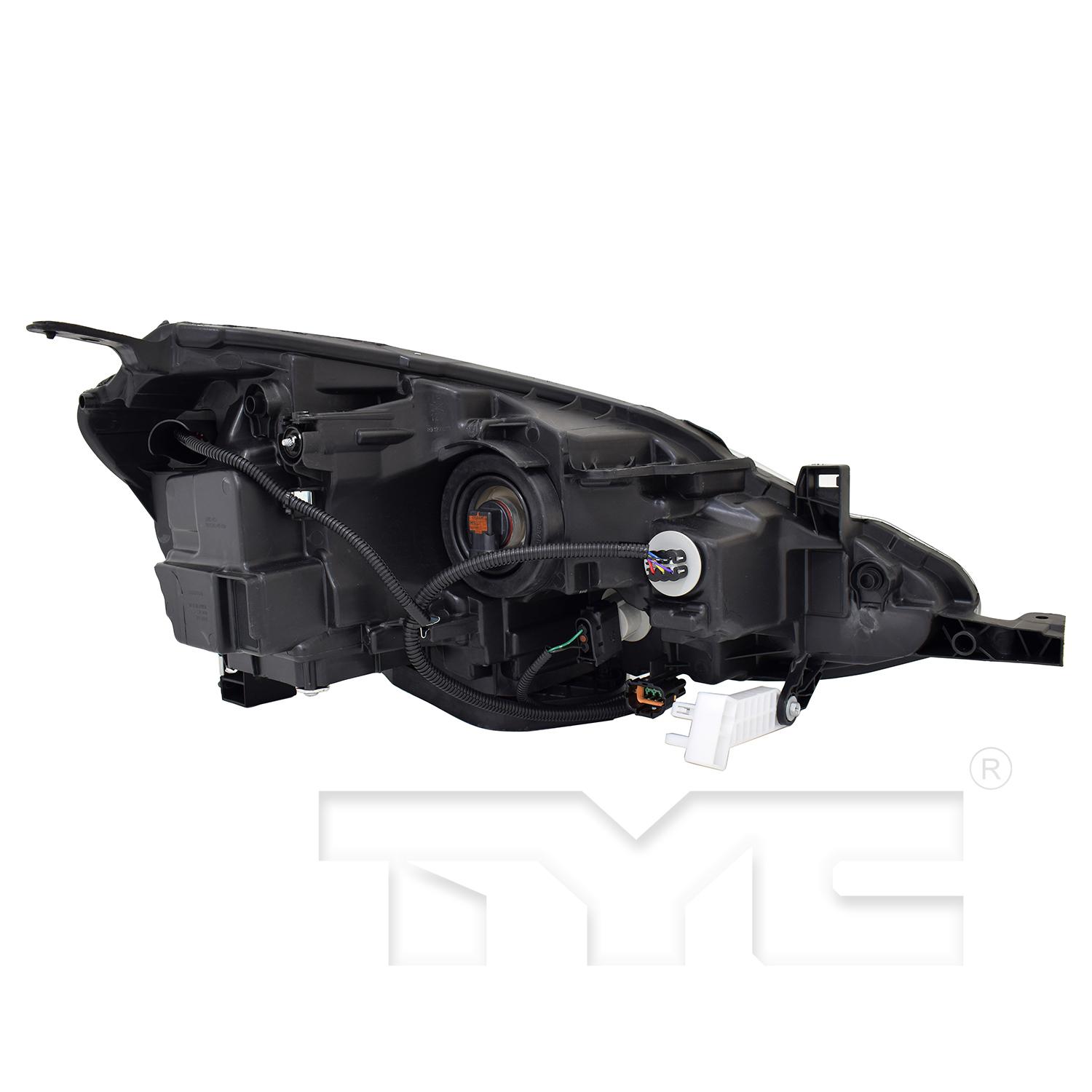 TYC 201701000 Headlight Assembly product image 2 of 5