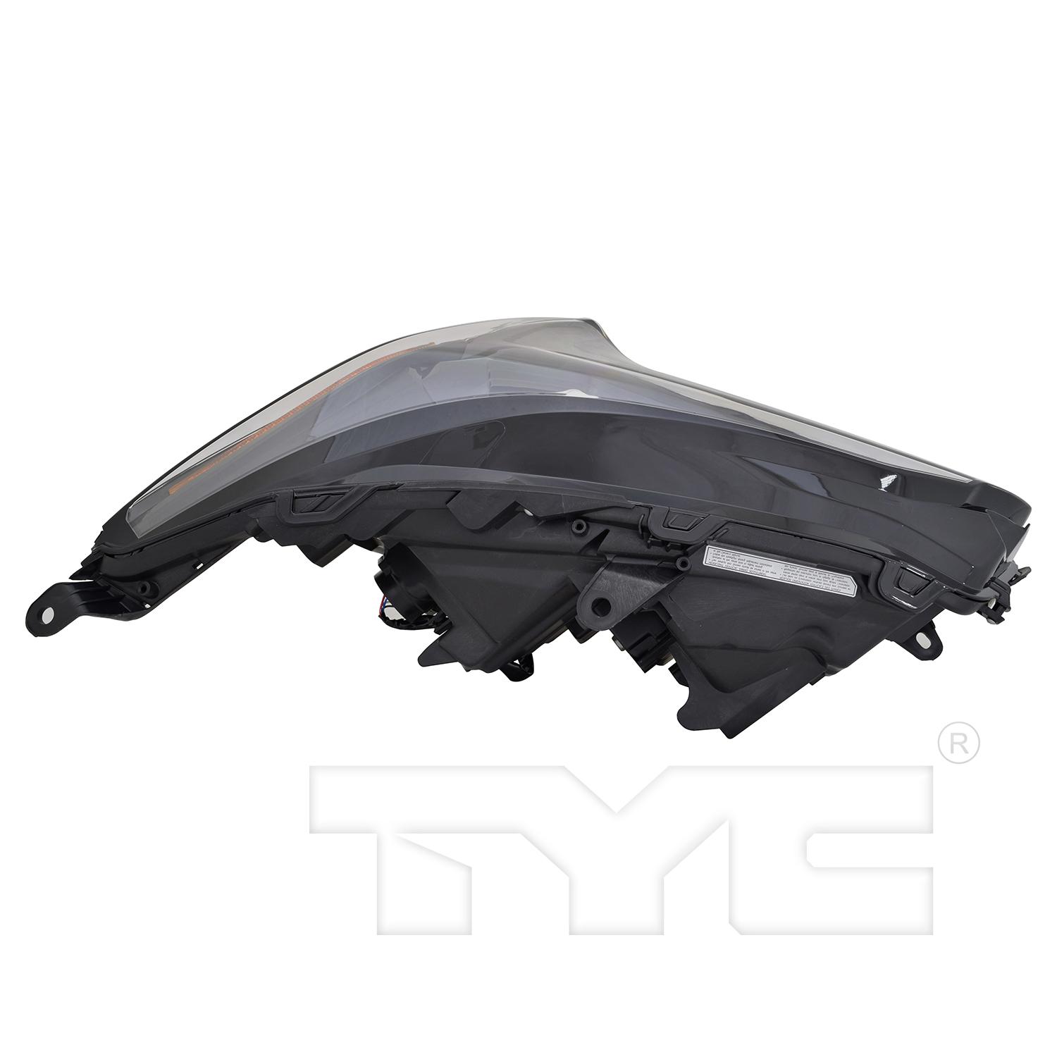 TYC 201707200 - Headlight Assembly TYC 201707200 Headlight Assembly product image 5 of 6