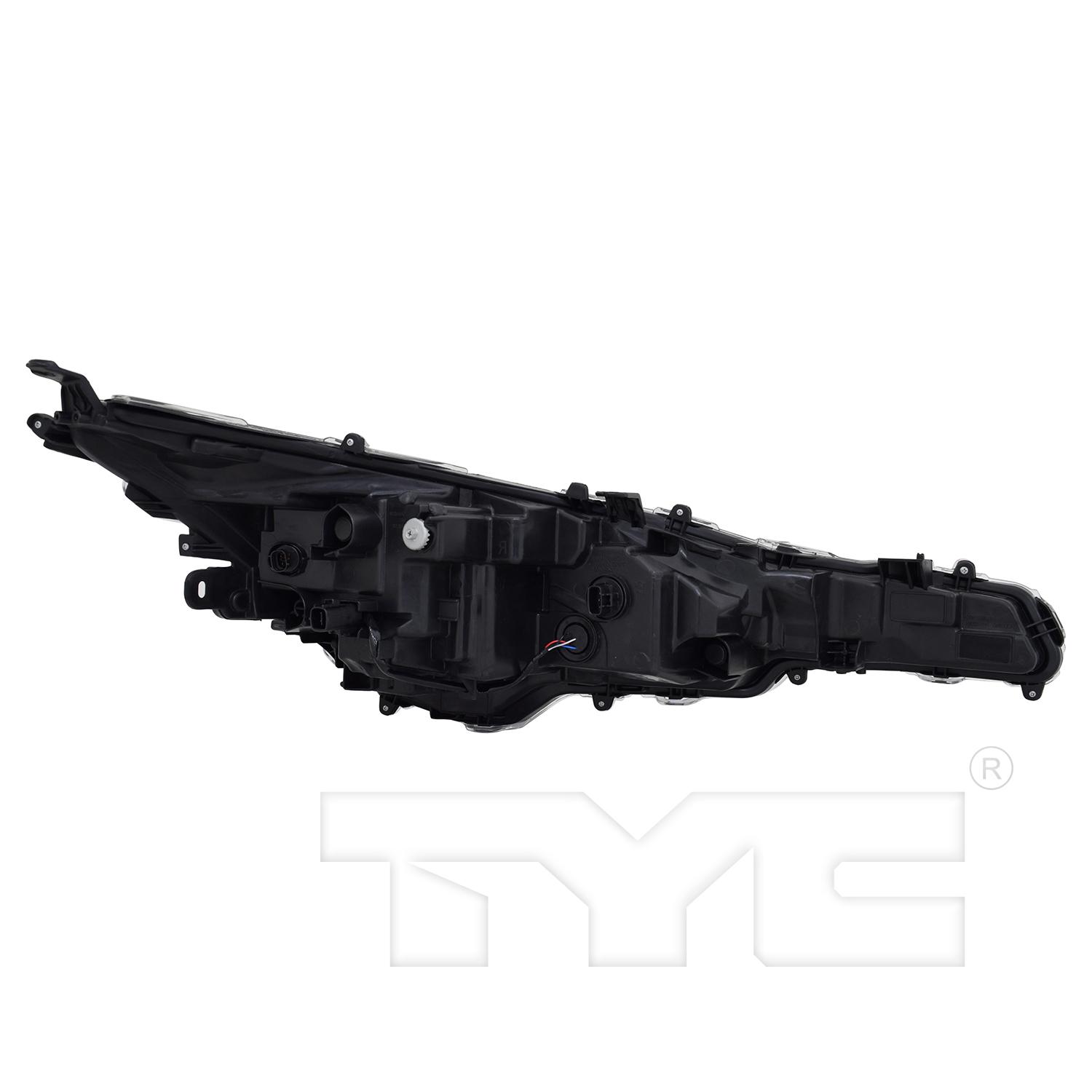 TYC 2017082909 Headlight Assembly product image 2 of 6