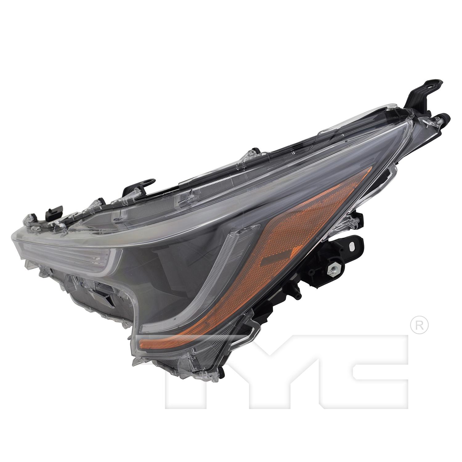 TYC 2017082909 Headlight Assembly product image 3 of 6