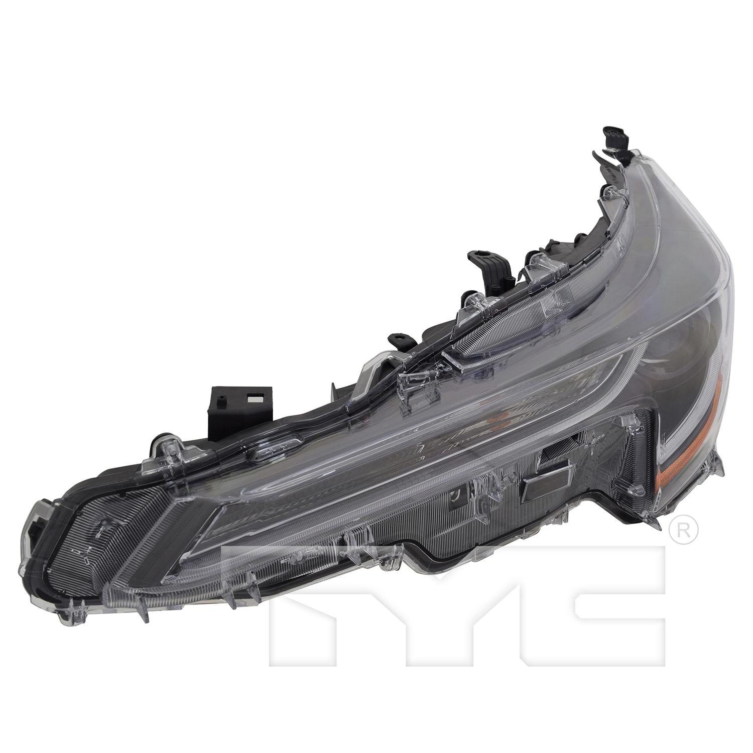 TYC 2017082909 Headlight Assembly product image 4 of 6