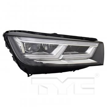 2020 Audi Q5 Headlight Assembly Right TYC 201709500 image 1 of 4