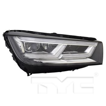 2020 Audi Q5 Headlight Assembly Right TYC 2017095009 image 1 of 4