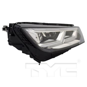 2020 Audi Q5 Headlight Assembly Right TYC 2017095009 image 3 of 4