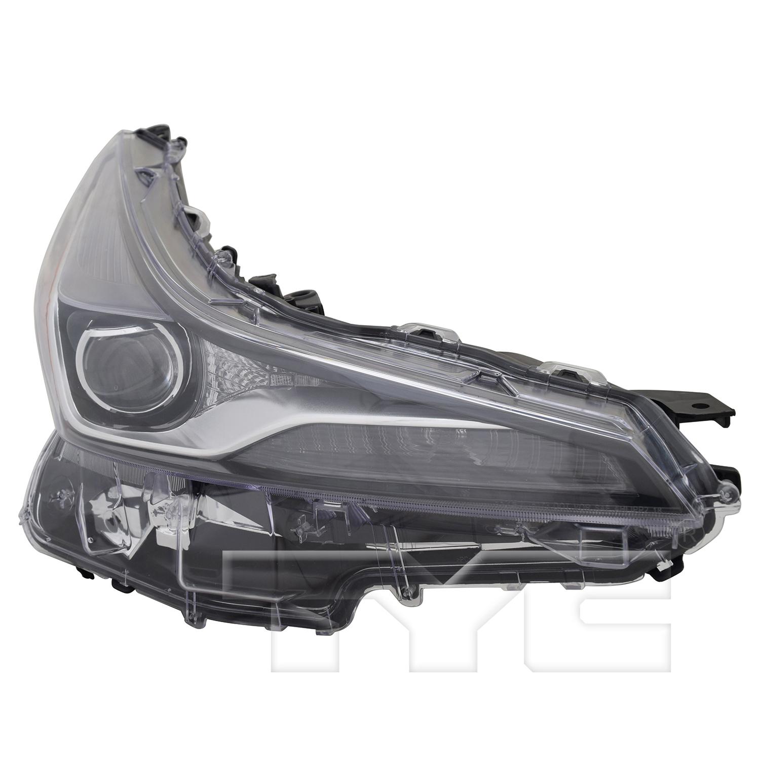 TYC 201717300 Headlight Assembly product image 4 of 6