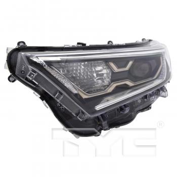 2021 Toyota RAV4 Prime Headlight Assembly Left TYC 201730890 image 4 of 4