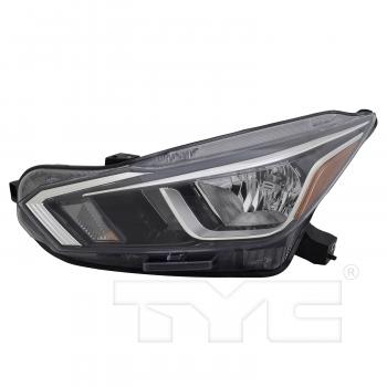 2020 Nissan Versa Headlight Assembly Left TYC 2017320009 image 1 of 4