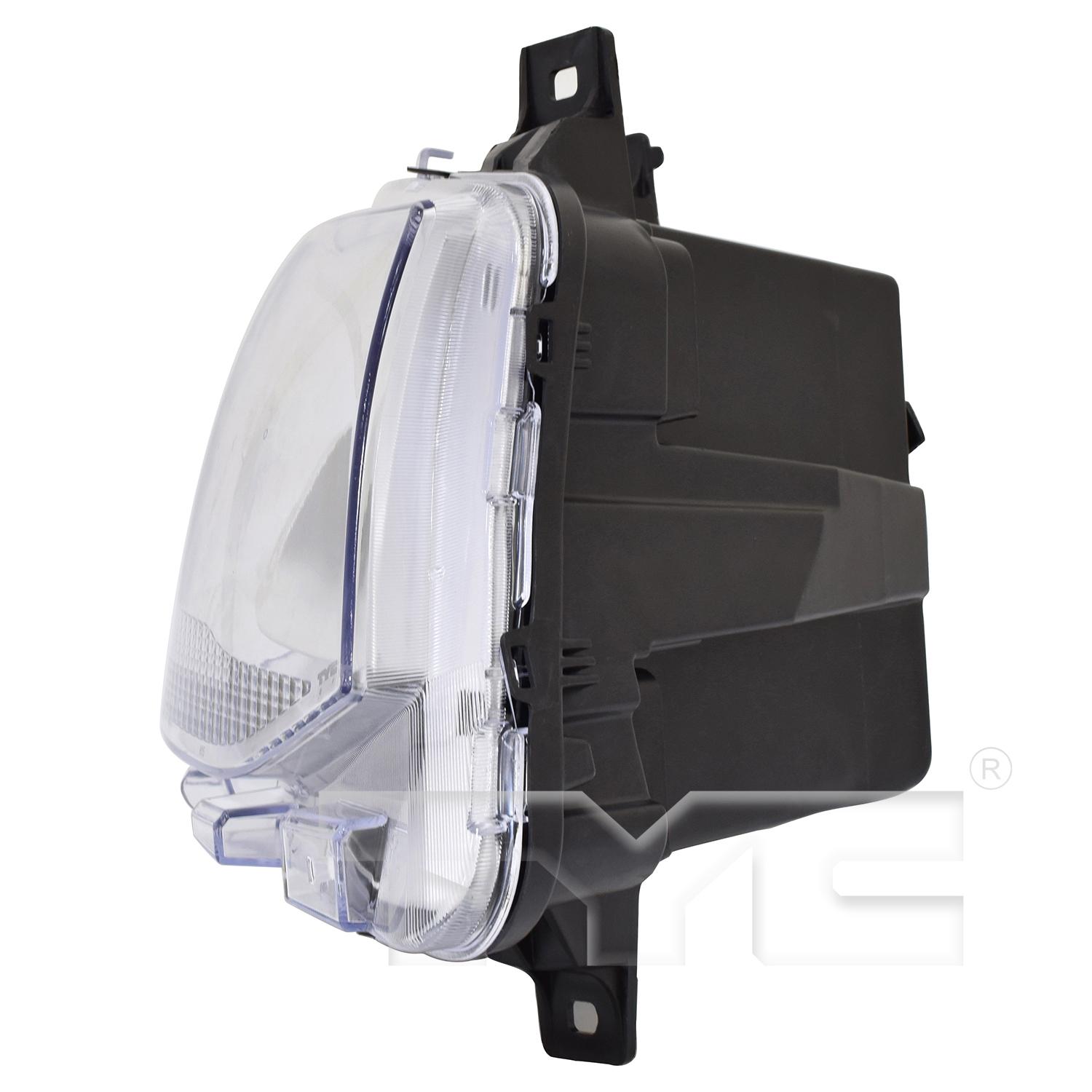 TYC 2017337009 Headlight Assembly product image 4 of 6