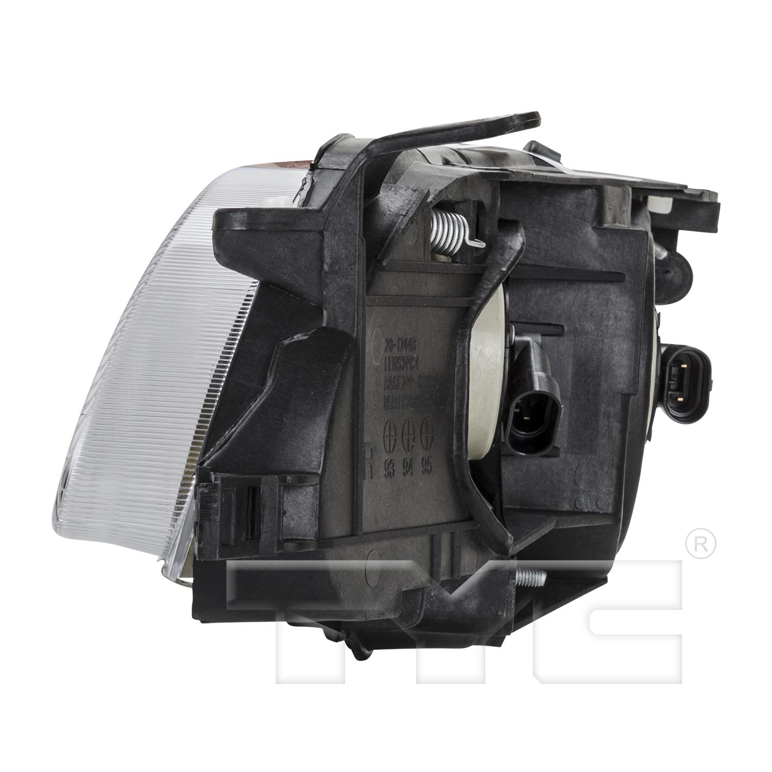 TYC 201744009 Headlight Assembly product image 4 of 6