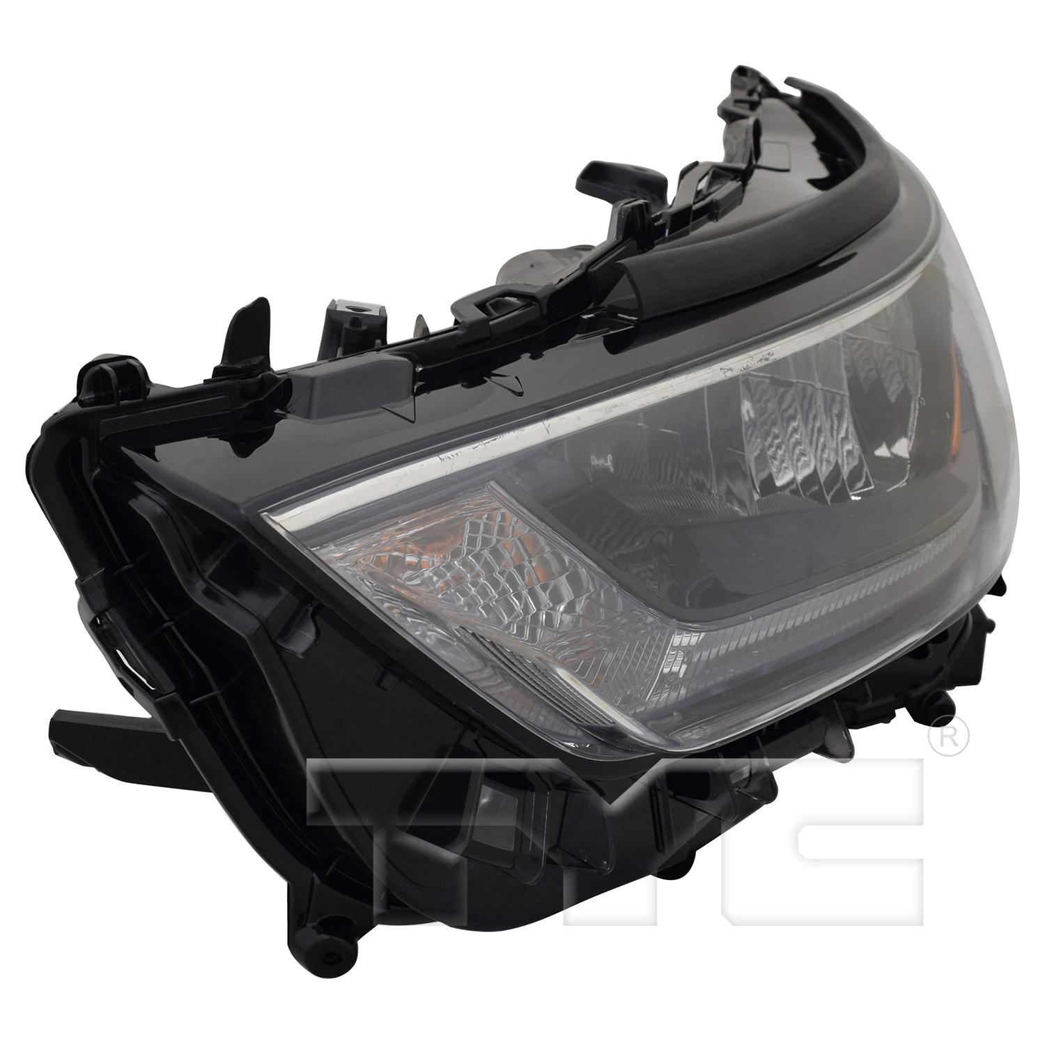 TYC 2017490009 Headlight Assembly product image 4 of 6