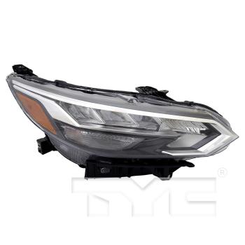 2023 Nissan Sentra Headlight Assembly Right TYC 201753100 image 1 of 4