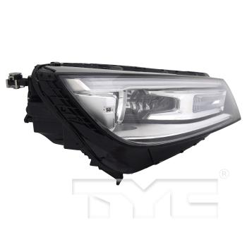 2020 Audi Q5 Headlight Assembly Right TYC 2017537009 image 3 of 4