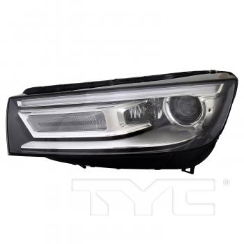 2020 Audi Q5 Headlight Assembly Left TYC 201753800 image 1 of 4