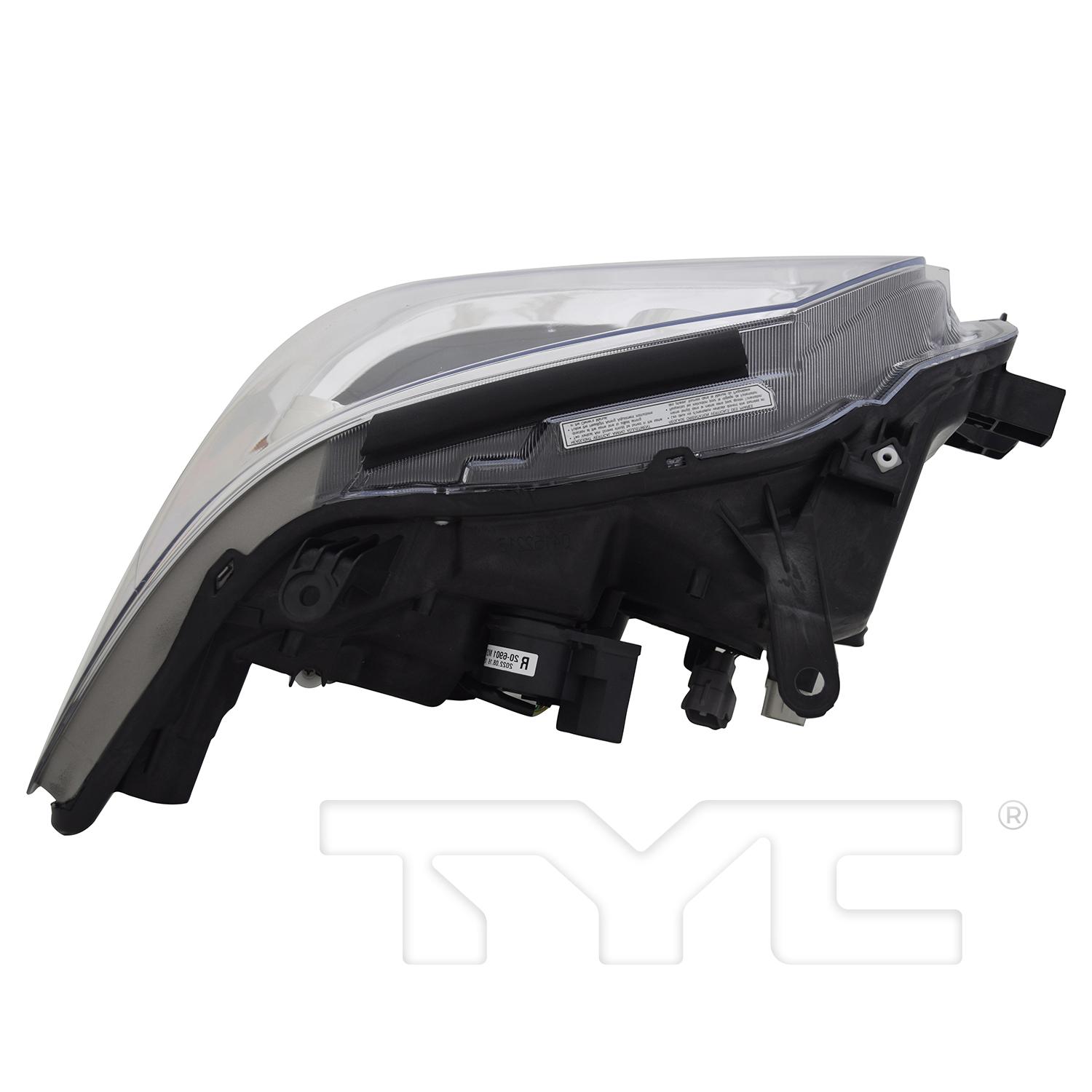 TYC 2017588019 - Headlight Assembly TYC 2017588019 Headlight Assembly product image 5 of 6