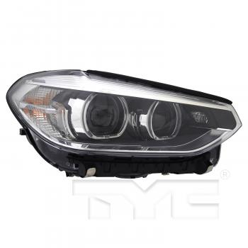 2018 BMW X3 Headlight Assembly Right TYC 201759500 image 1 of 4
