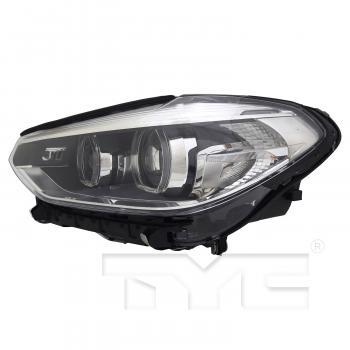 2018 BMW X3 Headlight Assembly Left TYC 201759600 image 3 of 4
