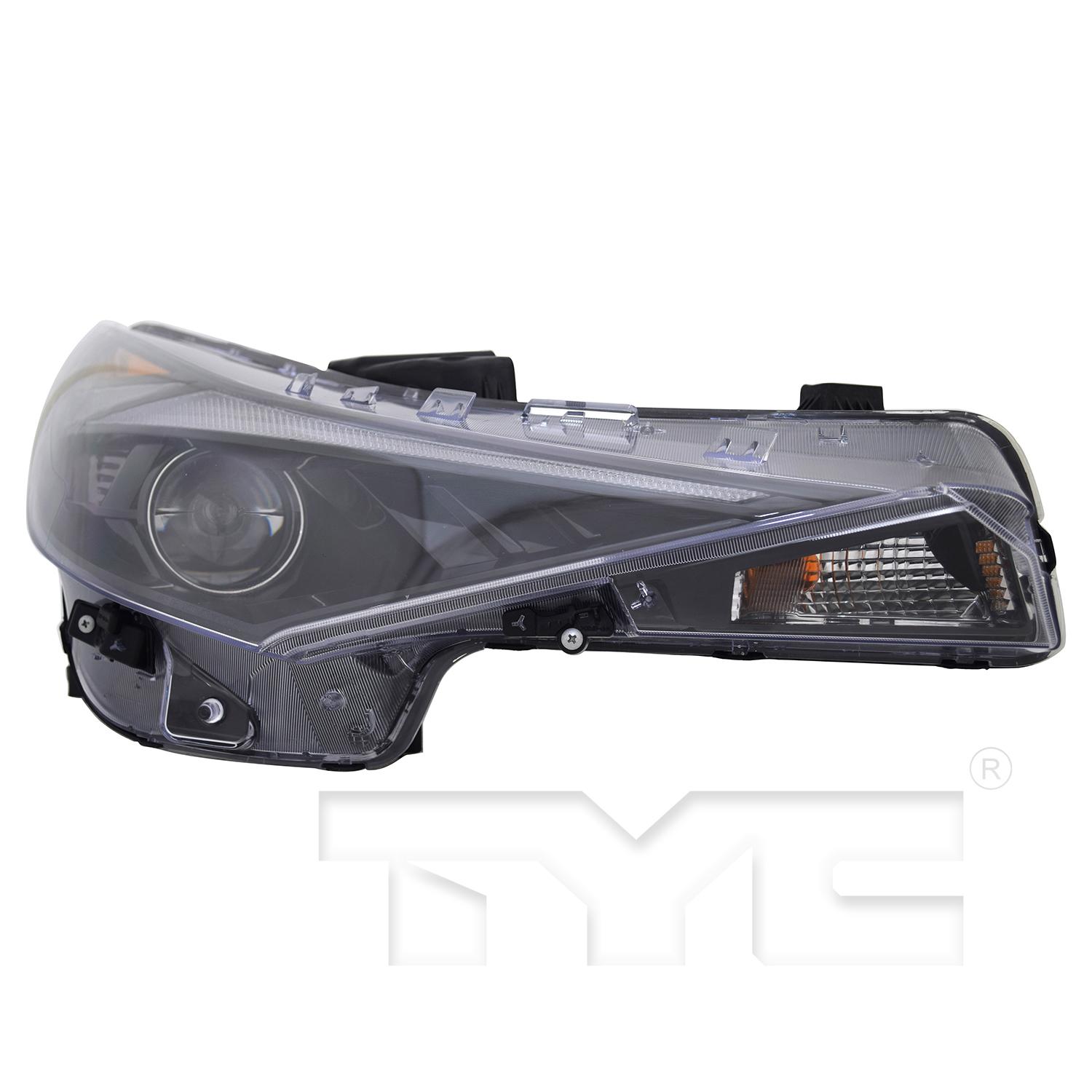 TYC 2017737009 Headlight Assembly product image 4 of 6