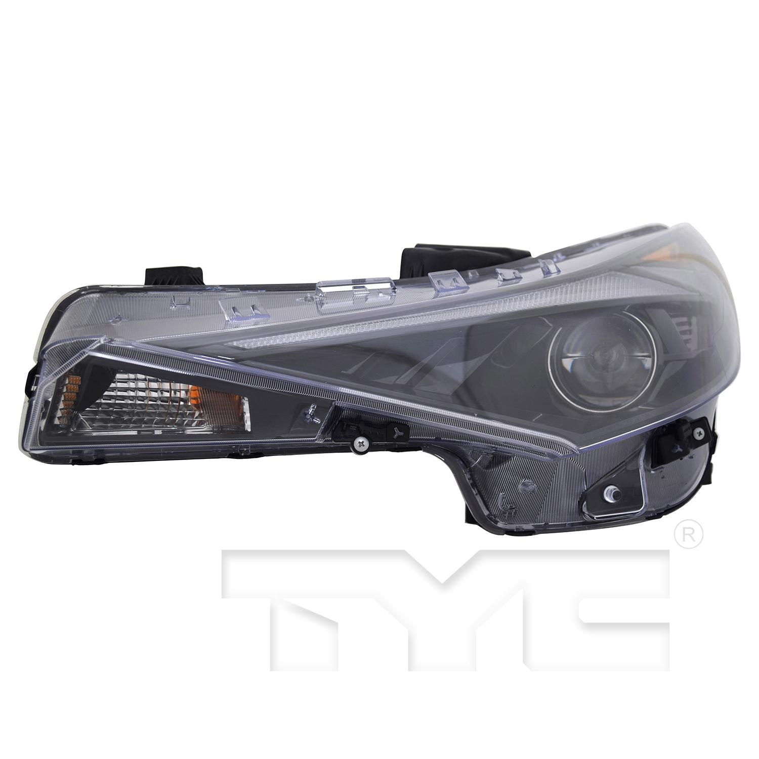 TYC 2017738009 Headlight Assembly product image 4 of 6
