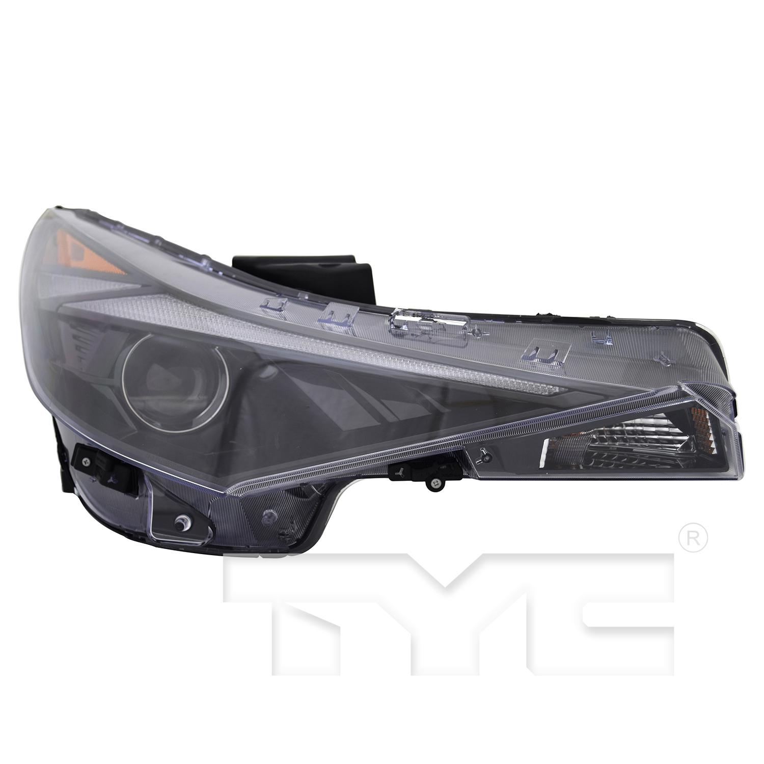 TYC 2017749009 Headlight Assembly product image 4 of 6