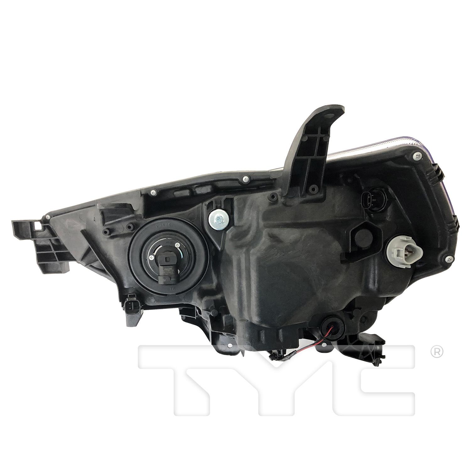 TYC 201907500 - Headlight Assembly TYC 201907500 Headlight Assembly product image 2 of 6