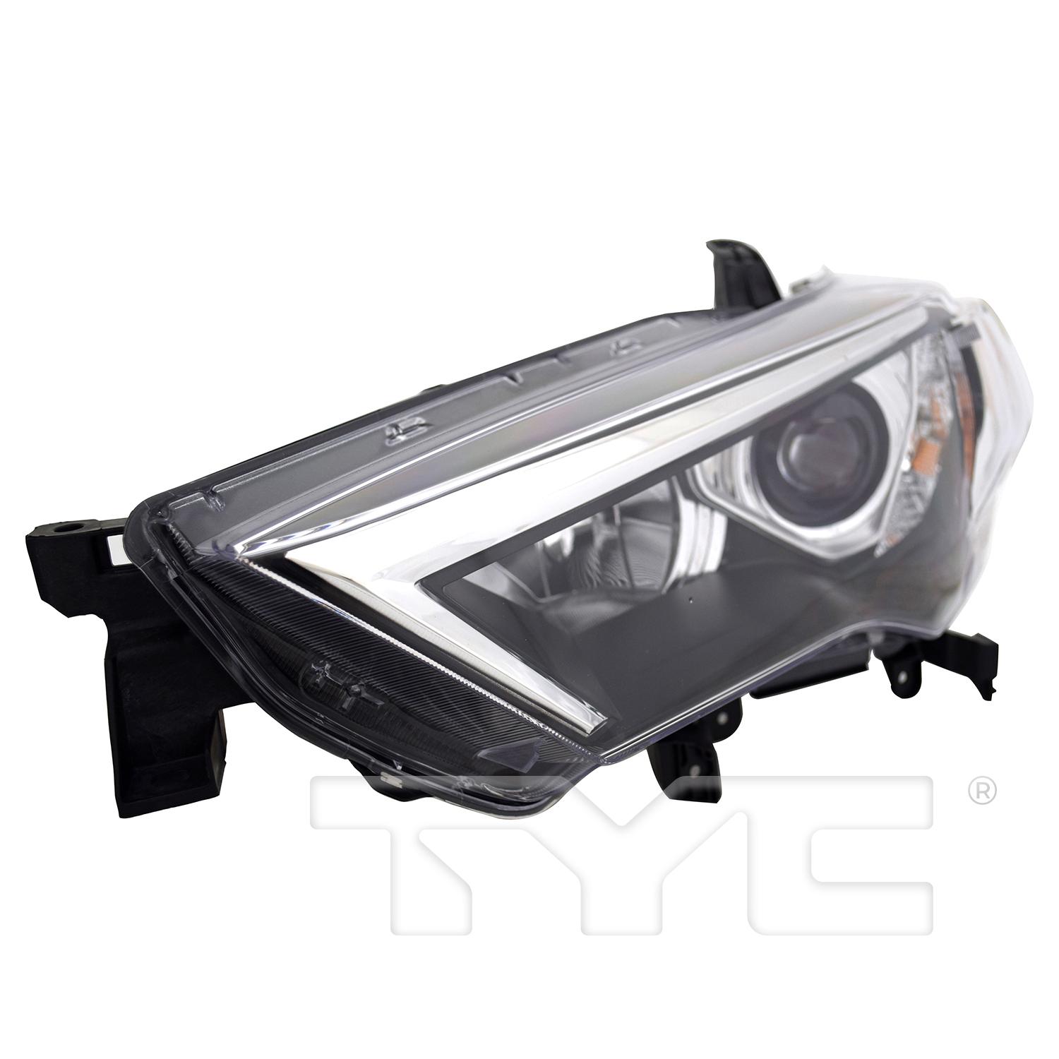 TYC 201907600 Headlight Assembly product image 4 of 6