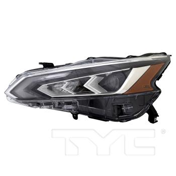 2020 Nissan Altima Headlight Assembly Left TYC 201936200 image 1 of 4