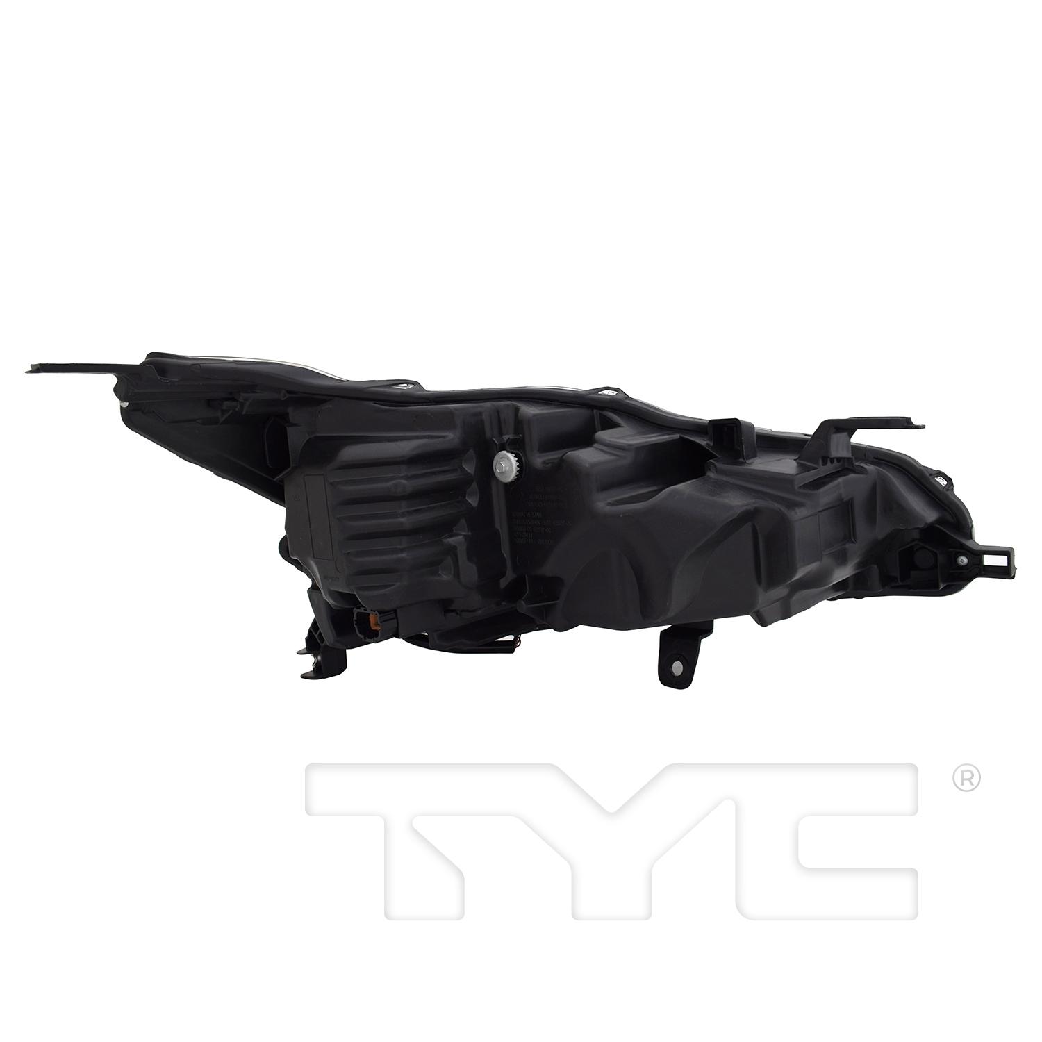 TYC 201936200 Headlight Assembly product image 2 of 6