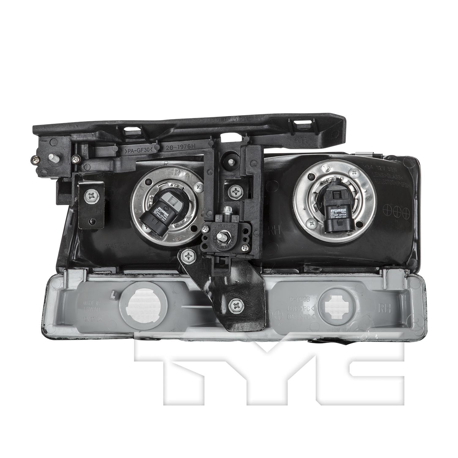 TYC 20197678 Headlight Assembly product image 2 of 6