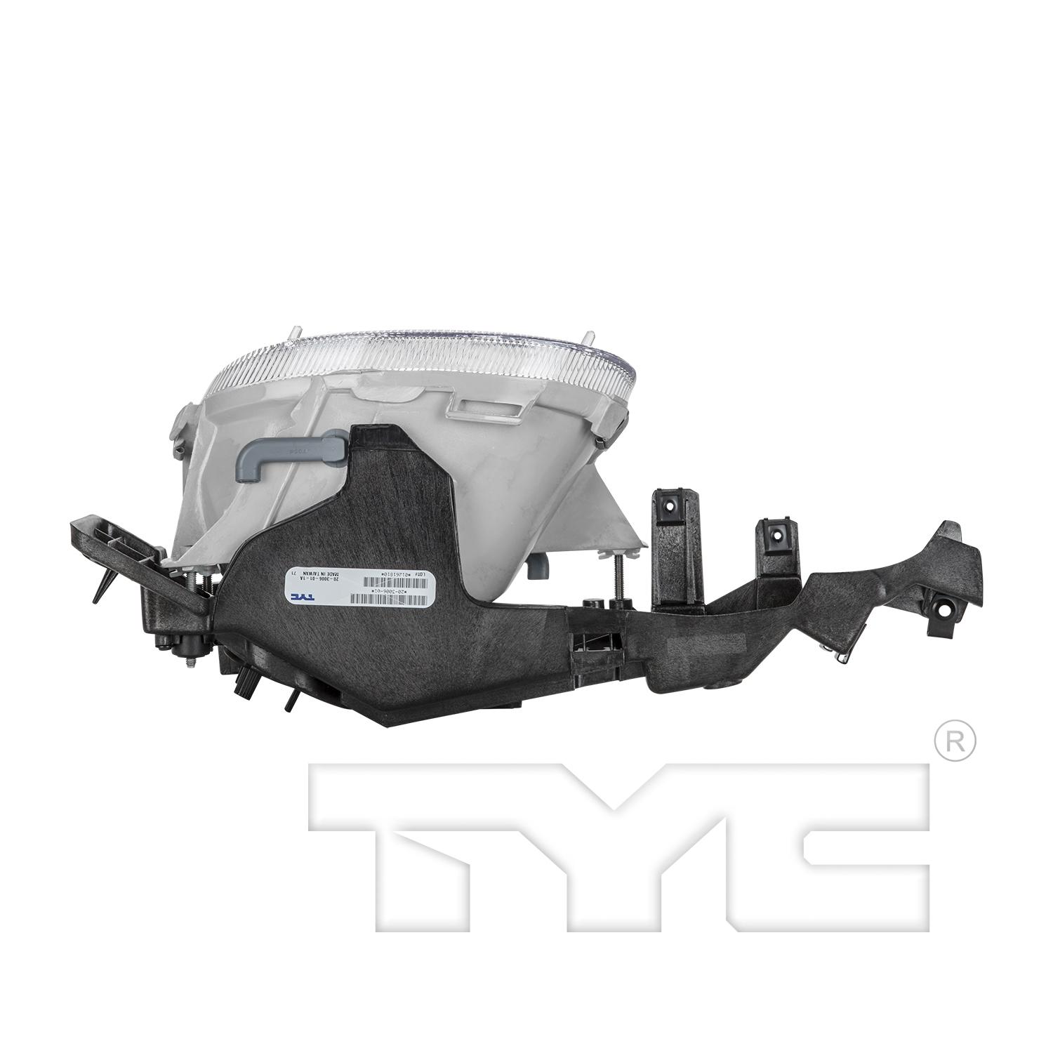 TYC 20300601 - Headlight Assembly TYC 20300601 Headlight Assembly product image 6 of 6