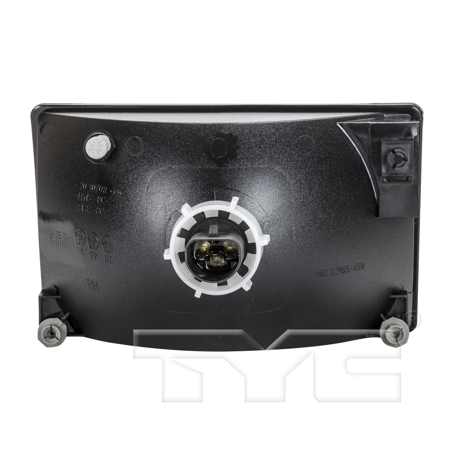 TYC 20307000 - Headlight Assembly TYC 20307000 Headlight Assembly product image 2 of 6