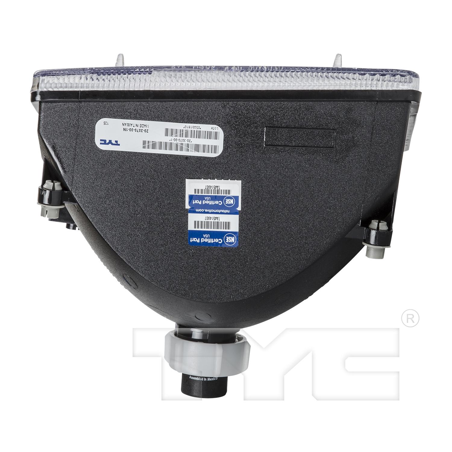 TYC 20307000 - Headlight Assembly TYC 20307000 Headlight Assembly product image 6 of 6