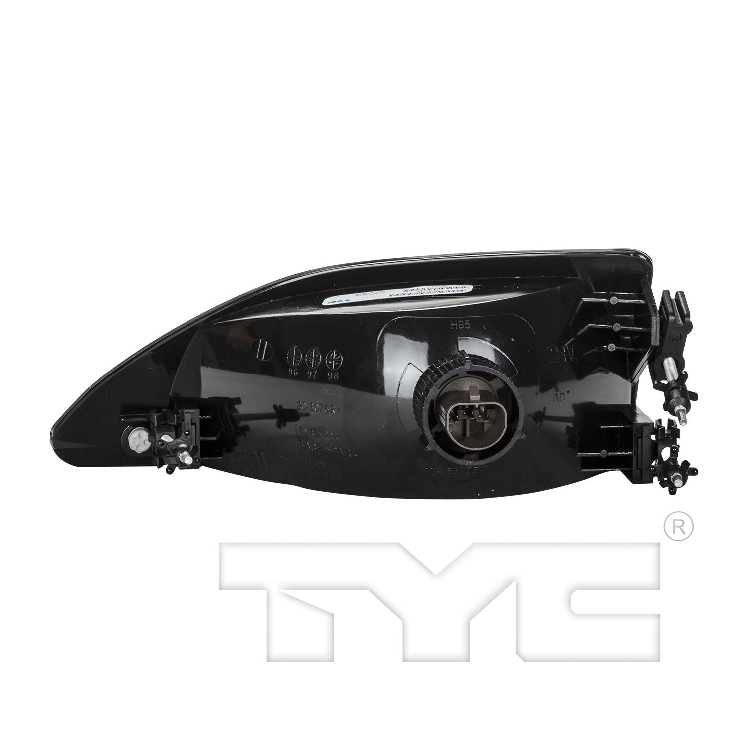 TYC 20307600 - Headlight Assembly TYC 20307600 Headlight Assembly product image 2 of 6