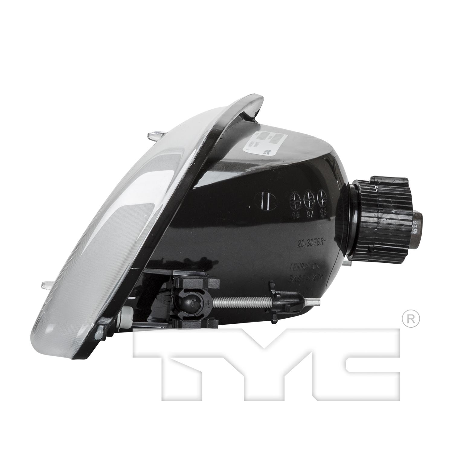 TYC 20307600 - Headlight Assembly TYC 20307600 Headlight Assembly product image 4 of 6