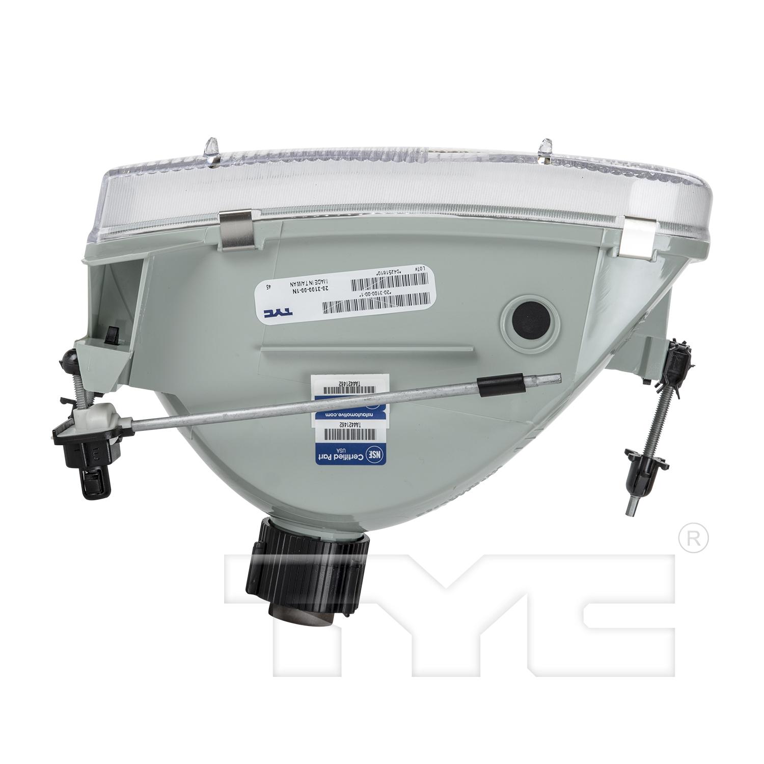 TYC 20310000 - Headlight Assembly TYC 20310000 Headlight Assembly product image 6 of 6