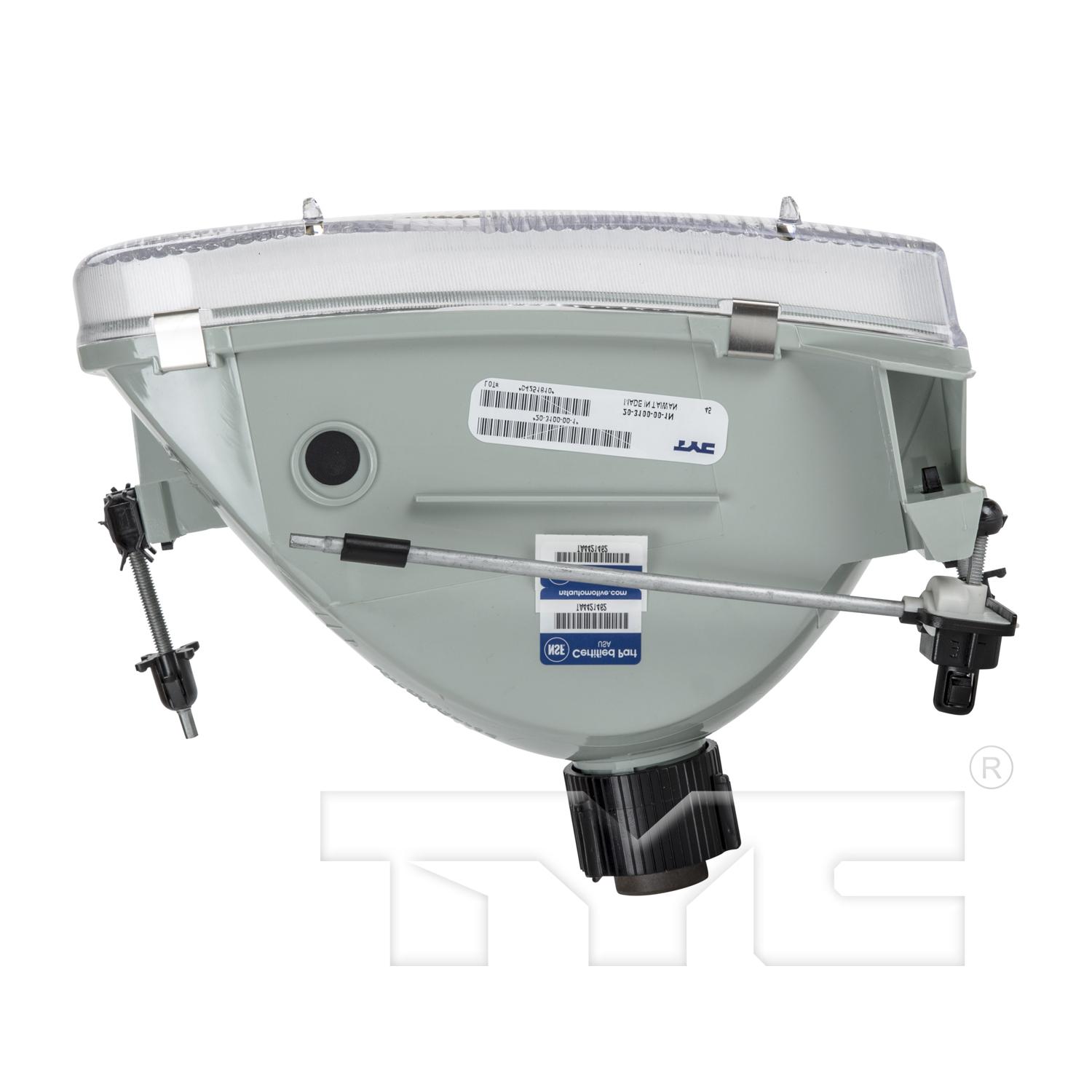 TYC 203101009 Headlight Assembly product image 6 of 6