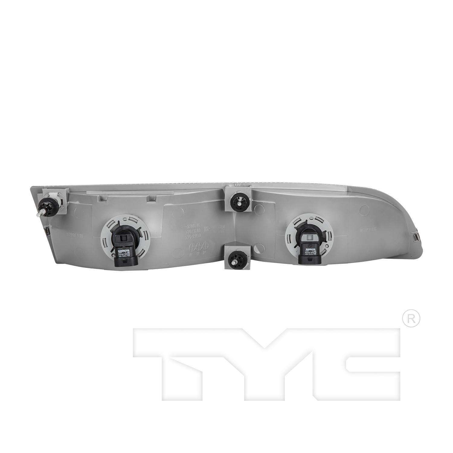 TYC 20310900 Headlight Assembly product image 2 of 6