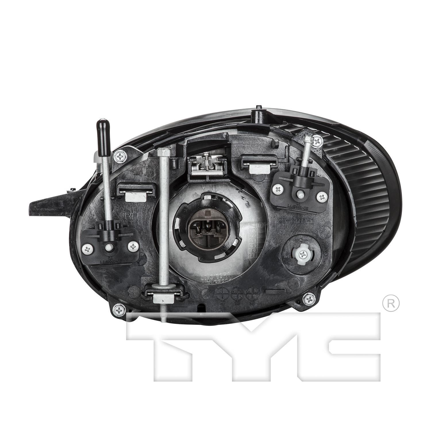 TYC 20316990 - Headlight Assembly TYC 20316990 Headlight Assembly product image 2 of 6