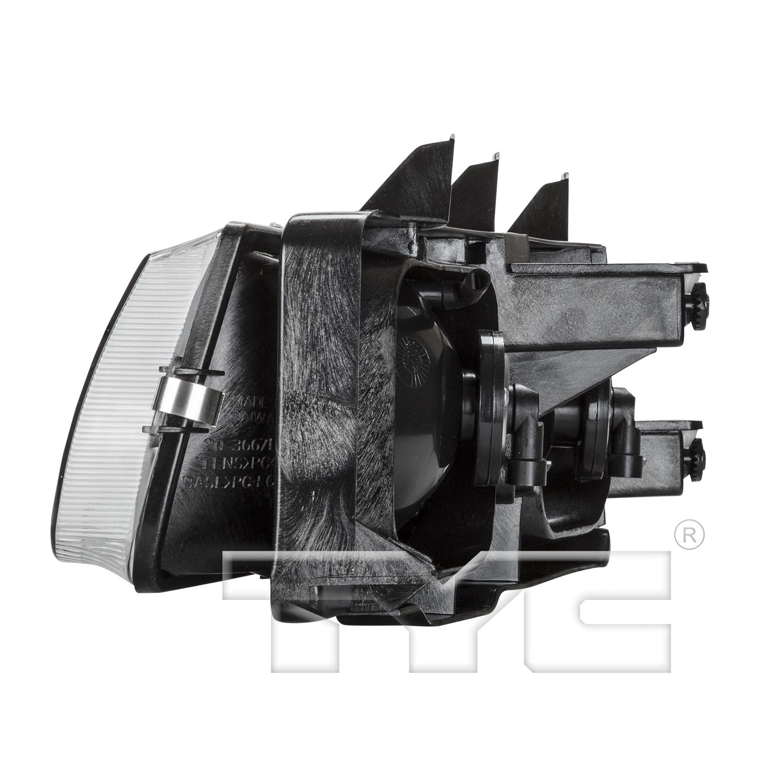 TYC 20366700 Headlight Assembly product image 4 of 6